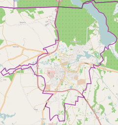 Localização de Gołdap na Polónia