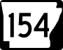 Highway 154 marker