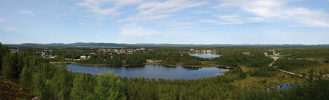 Panorama von Arvidsjaur