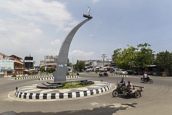 Rencong monument of Lhokseumawe