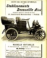 Decauville 8,5 CV de 1901