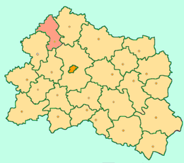 Znamenskij rajon – Mappa