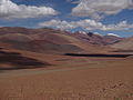 Pircas Negras Pass, Chilean side of border.