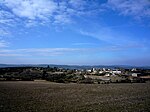 Le bourg de Revens sur le causse Noir.