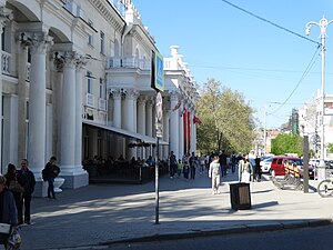 Auf den Straßen der Stadt