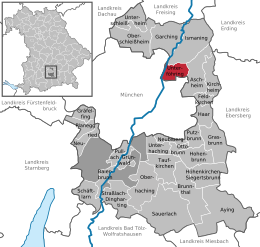 Unterföhring - Localizazion