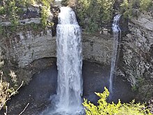 Photograph of Fall Creek Falls, the tallest waterfall in the eastern United States