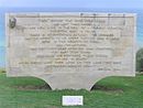 Monument van Anzac Cala; herdenkend de duizenden verloren Turkse en Anzac soldaten in Gallipoli