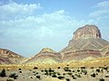 View of Chinjan, about 40 km northwest of Loralai