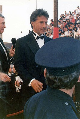 Dustin Hoffman op de rode loper.