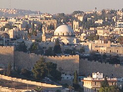 Contexte urbain de la Synagogue Hourva à Jérusalem