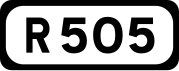 R505 road shield}}