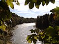 El Lech entre Landsberg i Kauferin (vista presa aigües amunt).