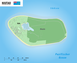 Map of the island