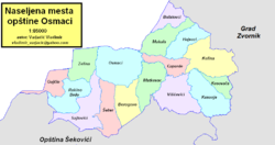 Location of Osmaci