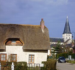 Skyline of Saint-Martin-de-Boscherville