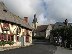 Skyline of Pierrefitte-en-Auge