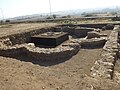 The Baptisterium, not far from the Basilica, but even closer to another church not yet excavated.