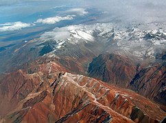 La cordillère Centrale.