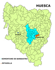 Estadilla: situs