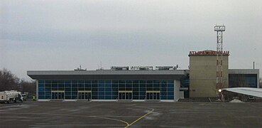 L'aéroport d'Atyraou.