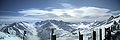 Panoramablick von der Gletscherhütte (Feb. 2009)