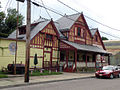 Old Sewickley Train Station, built in 1887, in Sewickley, Pennsylvania.