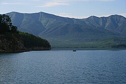 Zmeinaya Bay in Barguzinsky District