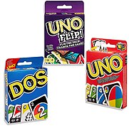 "Uno Flip", "Dos", klassisches "Uno".