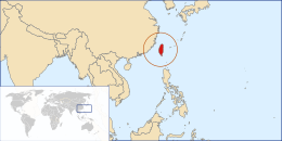 Taiwan/Formosa - Localizzazione