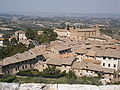 San Gimignano kuleden görüntü