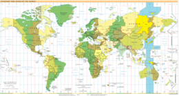 Localizzazione del fuso UTC+9