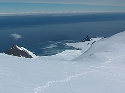 Le détroit vu de l'île Livingston