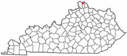 Location of Park Hills, Kentucky