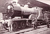 SECR L Class at Ashford shortly after delivery from the manufacturers in 1914