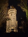 Mutterturm bei Nacht, 25. Dezember 2008