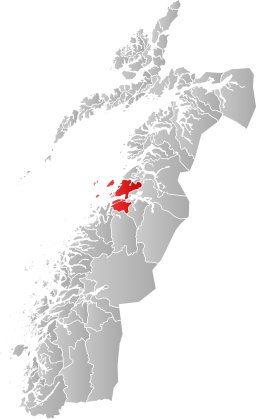 Bodins kommun i Nordland fylke.