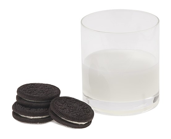 Oreo Cookies & Milk