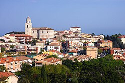 Skyline of Sirolo