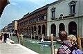 A canal leading into Murano, which is famed for its glassmaking