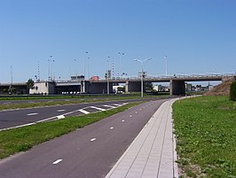 Coenecoopbrug gezien vanaf Gouda