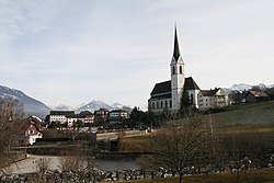 View of the town