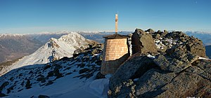 Tablander Warter am Schwarze-Gipfel (2.616 m s.l.m.) Blickrichtung Nordost.