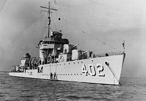 USS Mayrant (DD-402)