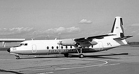 Une réplique du Fairchild FH-227D uruguayen qui s'est écrasé dans les Andes en octobre 1972. Trois autres coques ont été repeintes pour le tournage du film Les survivants.