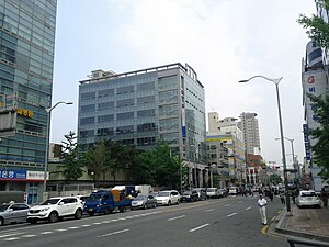 Vista da rua Nangye-ro em Sinseol-dong