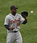 Rodney i Detroit Tigers dräkt 2009.