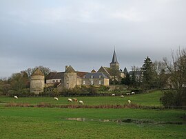 A general view of Montigny-sur-Canne