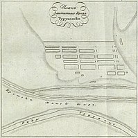 Stadsplattegrond uit 1831