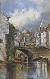 West Street in the 1860s by William Widgery